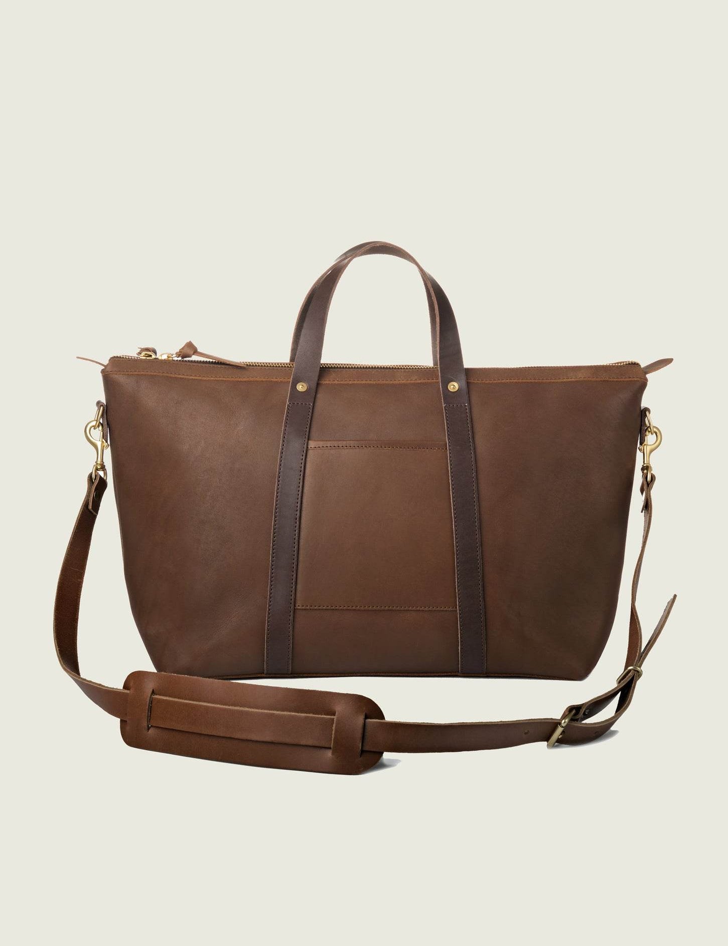 Leather Travel Tote - WP Standard