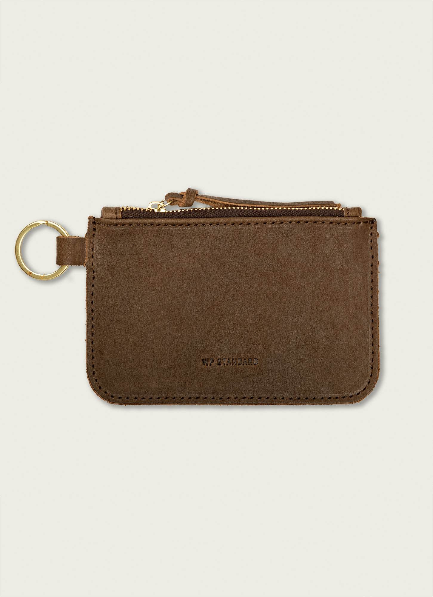 Leather Zip Key Pouch - WP Standard