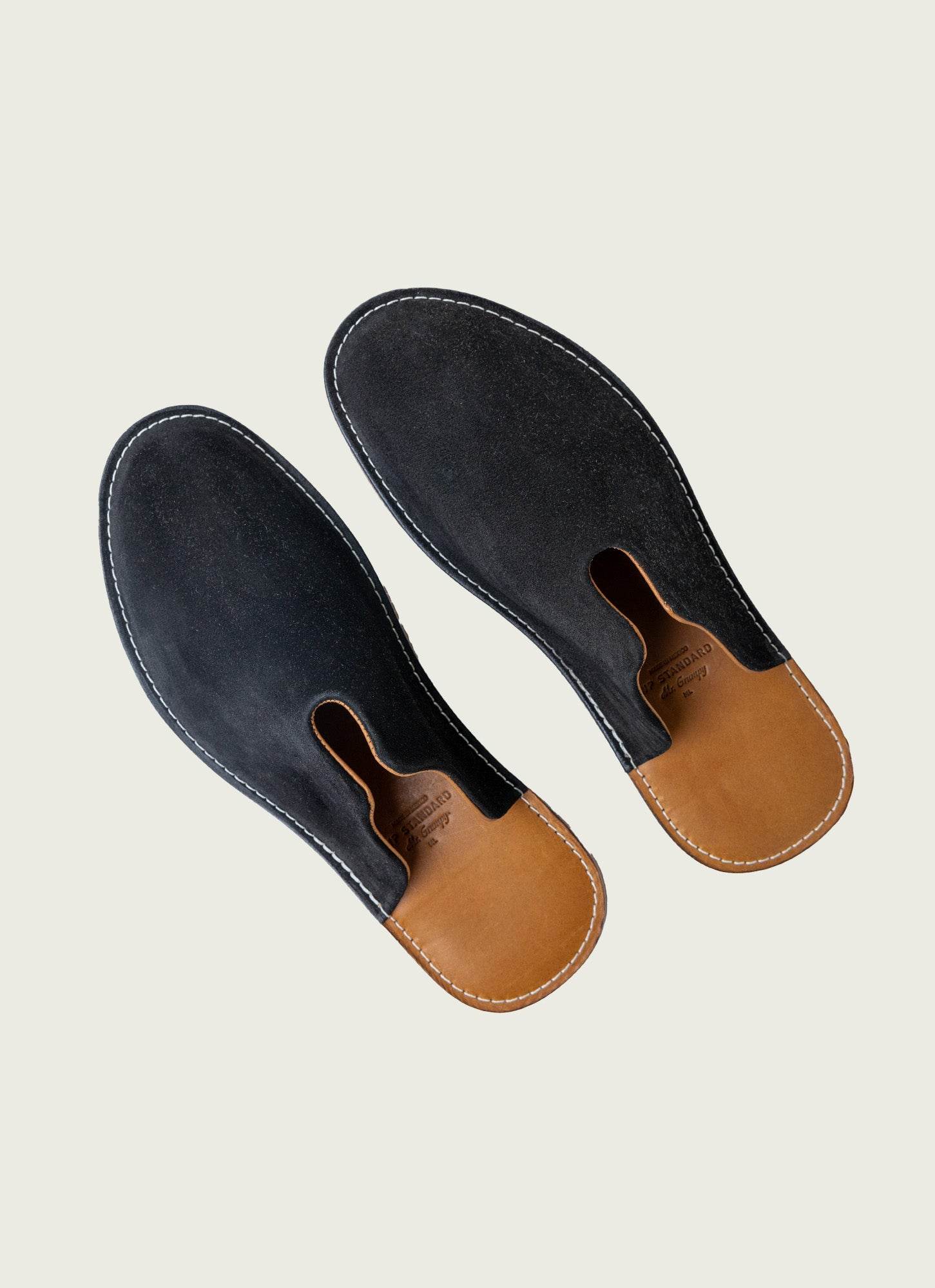 Mr. Grumpy Leather Slippers - WP Standard