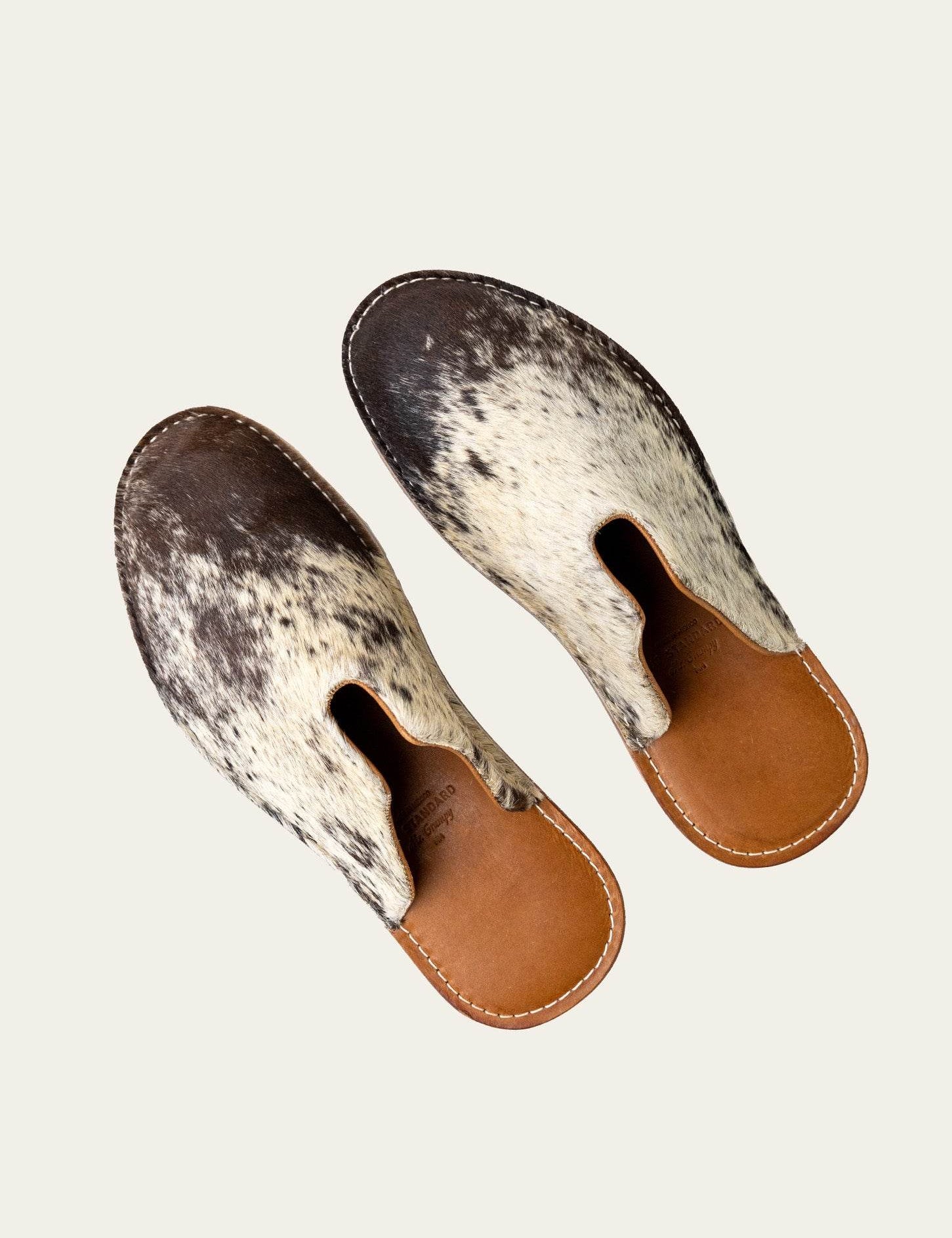 Mr. Grumpy Leather Slippers - WP Standard