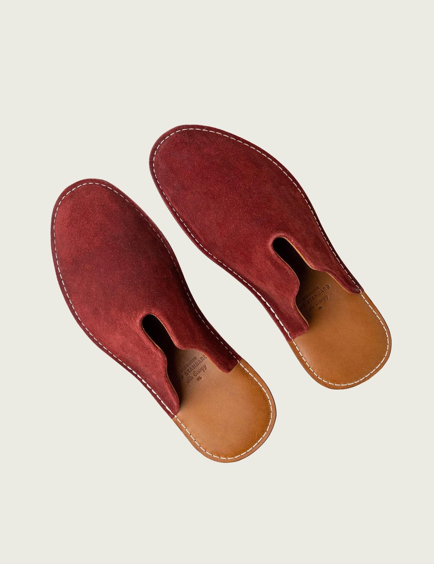 Mr. Grumpy Leather Slippers - WP Standard