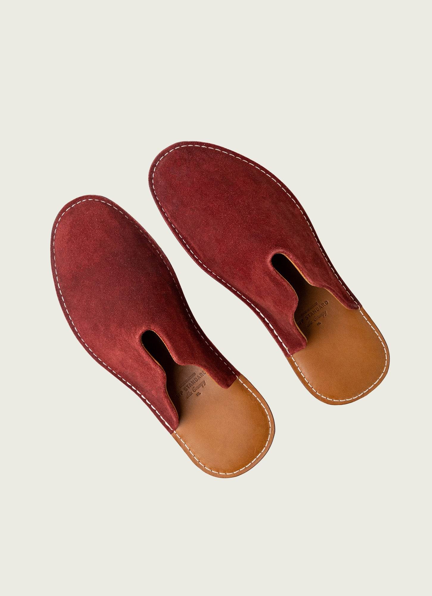 Mr. Grumpy Leather Slippers - WP Standard