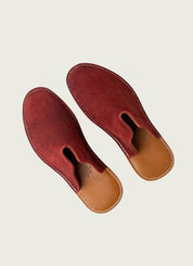 Mr. Grumpy Leather Slippers - WP Standard