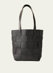 Woven Leather Tote - WP Standard