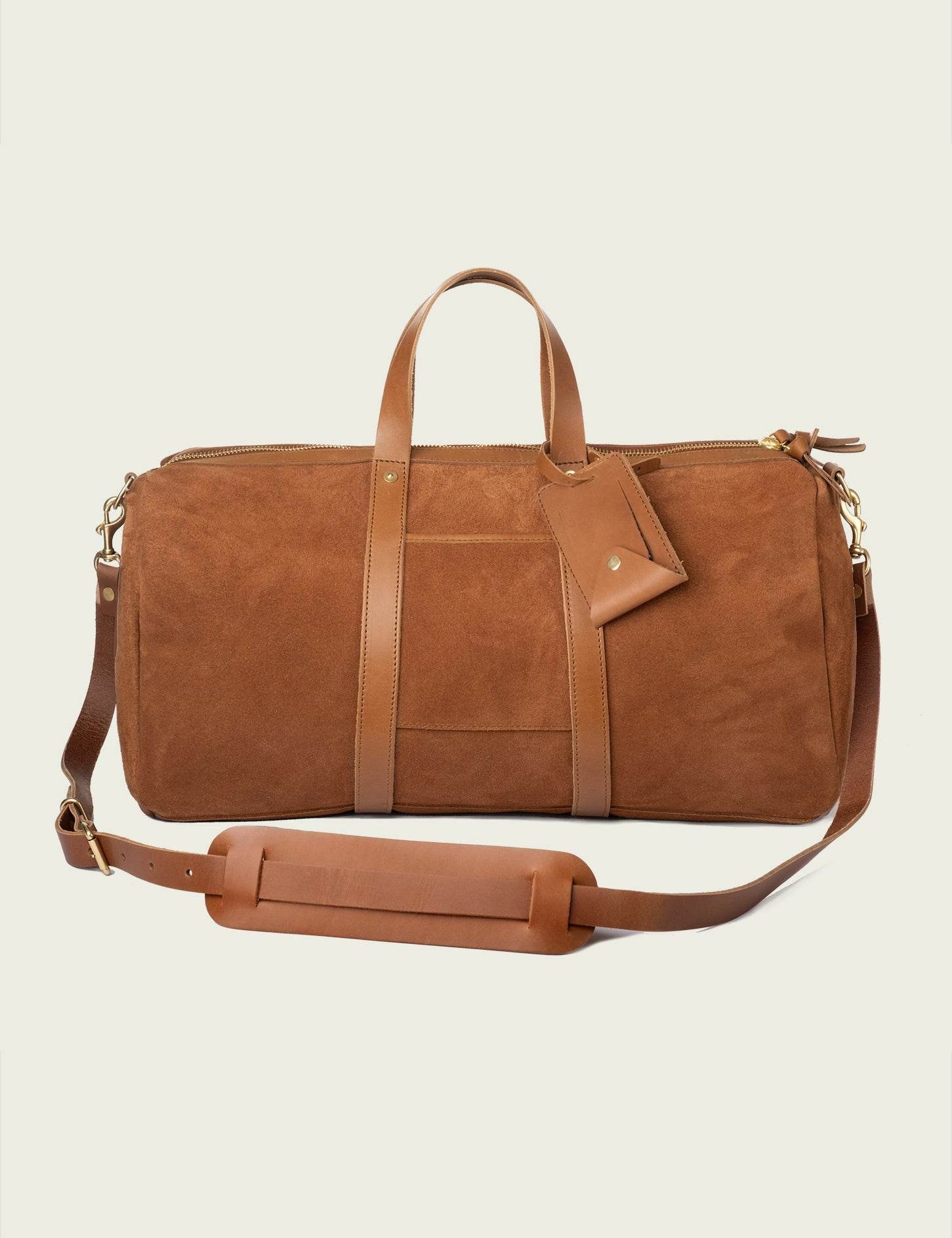 Rough-out Suede PanAm Duffle Bag - WP Standard