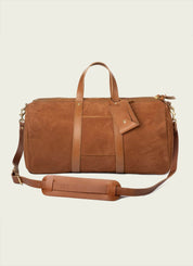 Rough-out Suede PanAm Duffle Bag - WP Standard