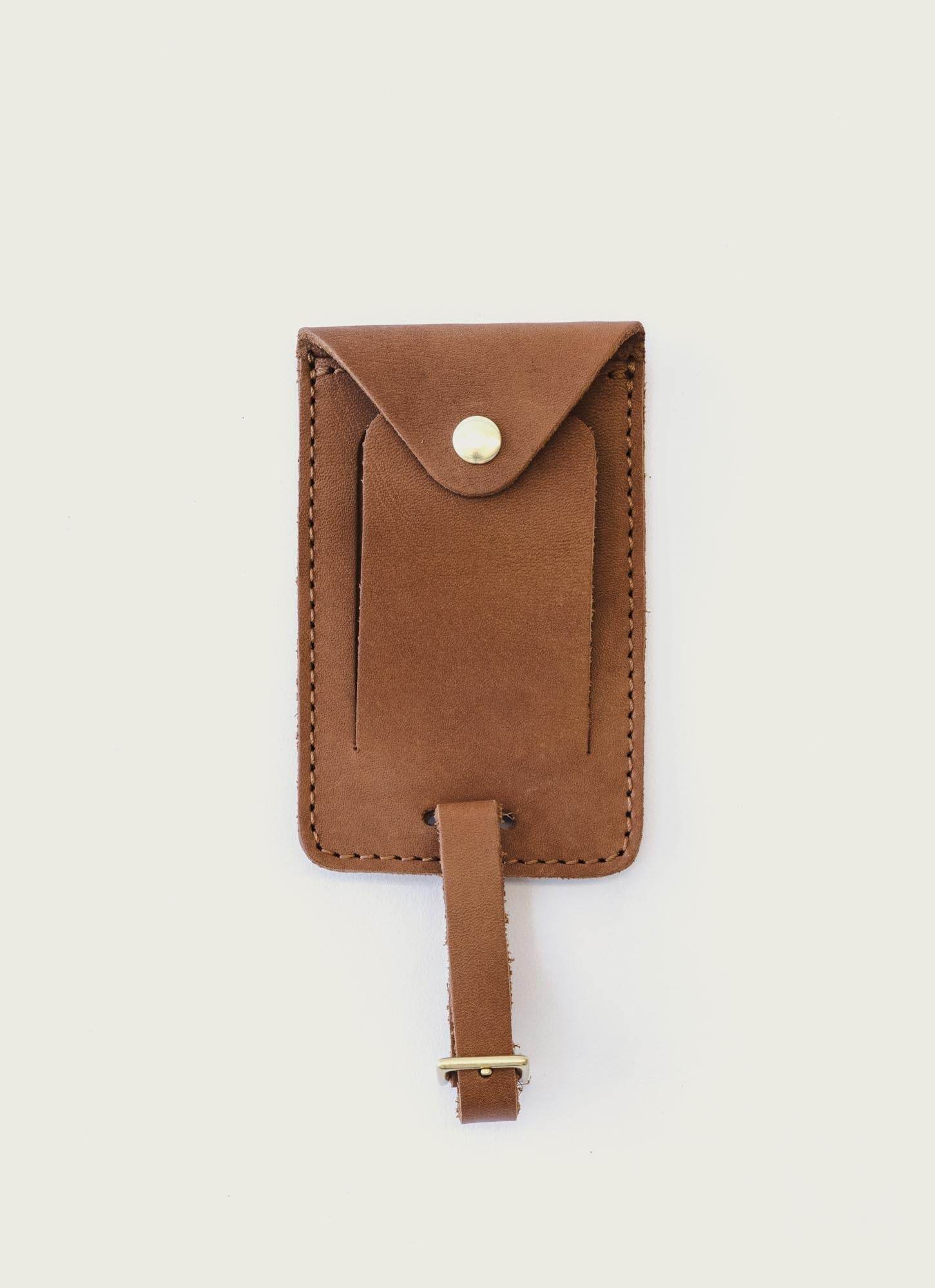 Leather Luggage Tag - WP Standard
