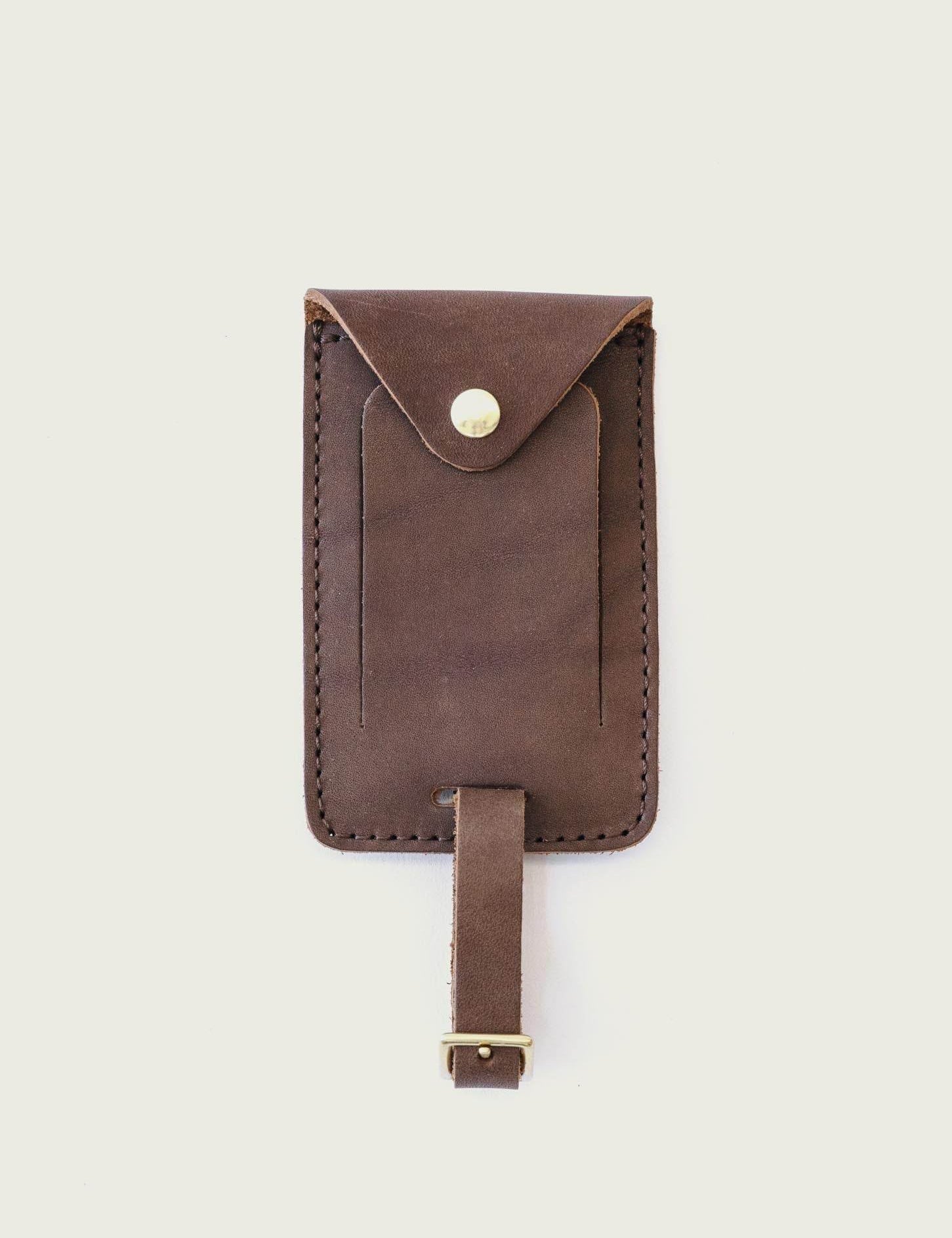 Leather Luggage Tag - WP Standard