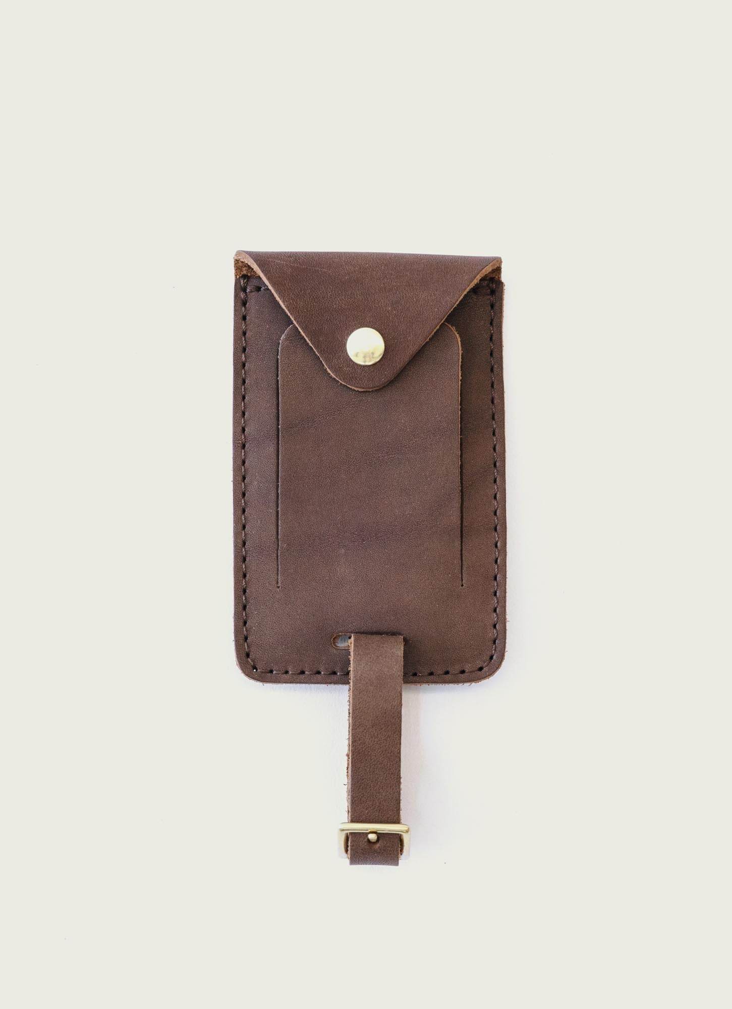Leather Luggage Tag - WP Standard