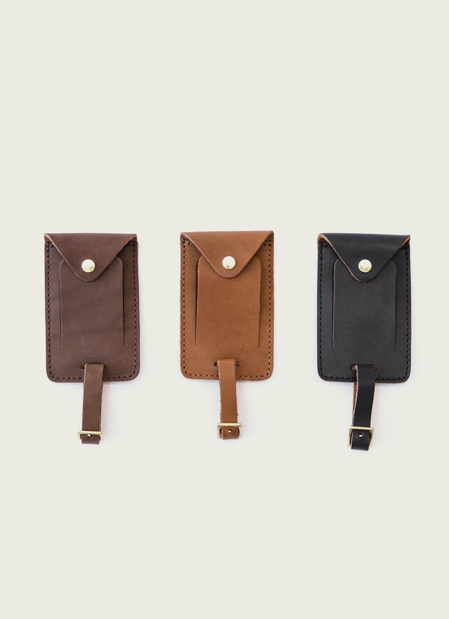 Leather Luggage Tag - WP Standard