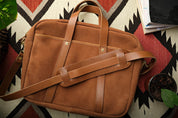 Rough-out Woodward Briefcase - WP Standard