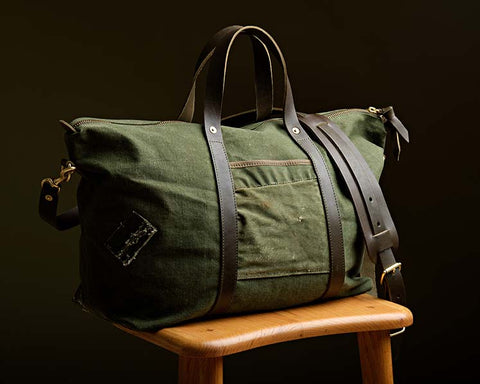 The Repurposed Military Travel Bag: An Homage