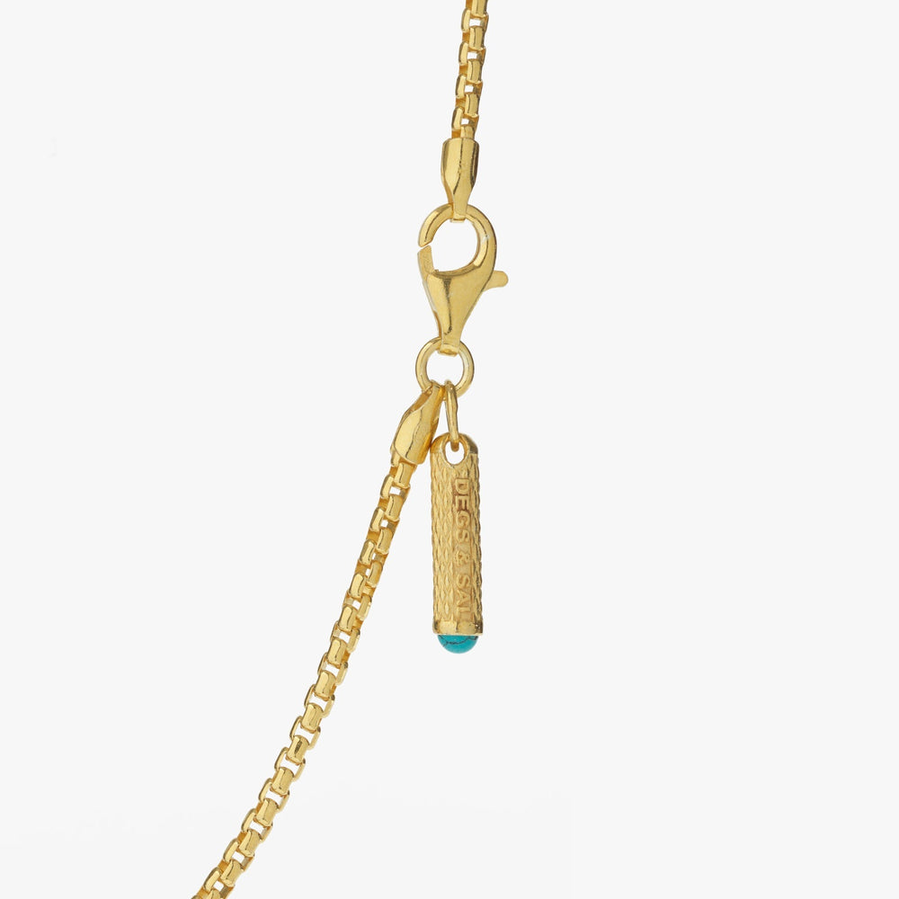 Gold Hamsa Necklace