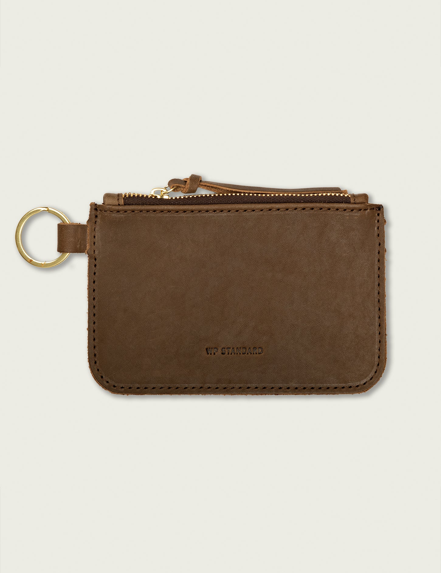 Leather Zip Key Pouch