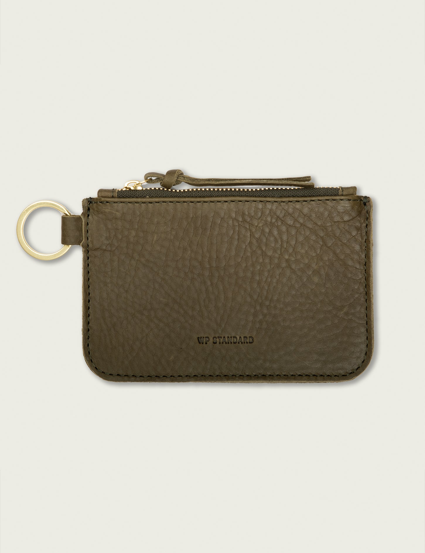 Leather Zip Key Pouch