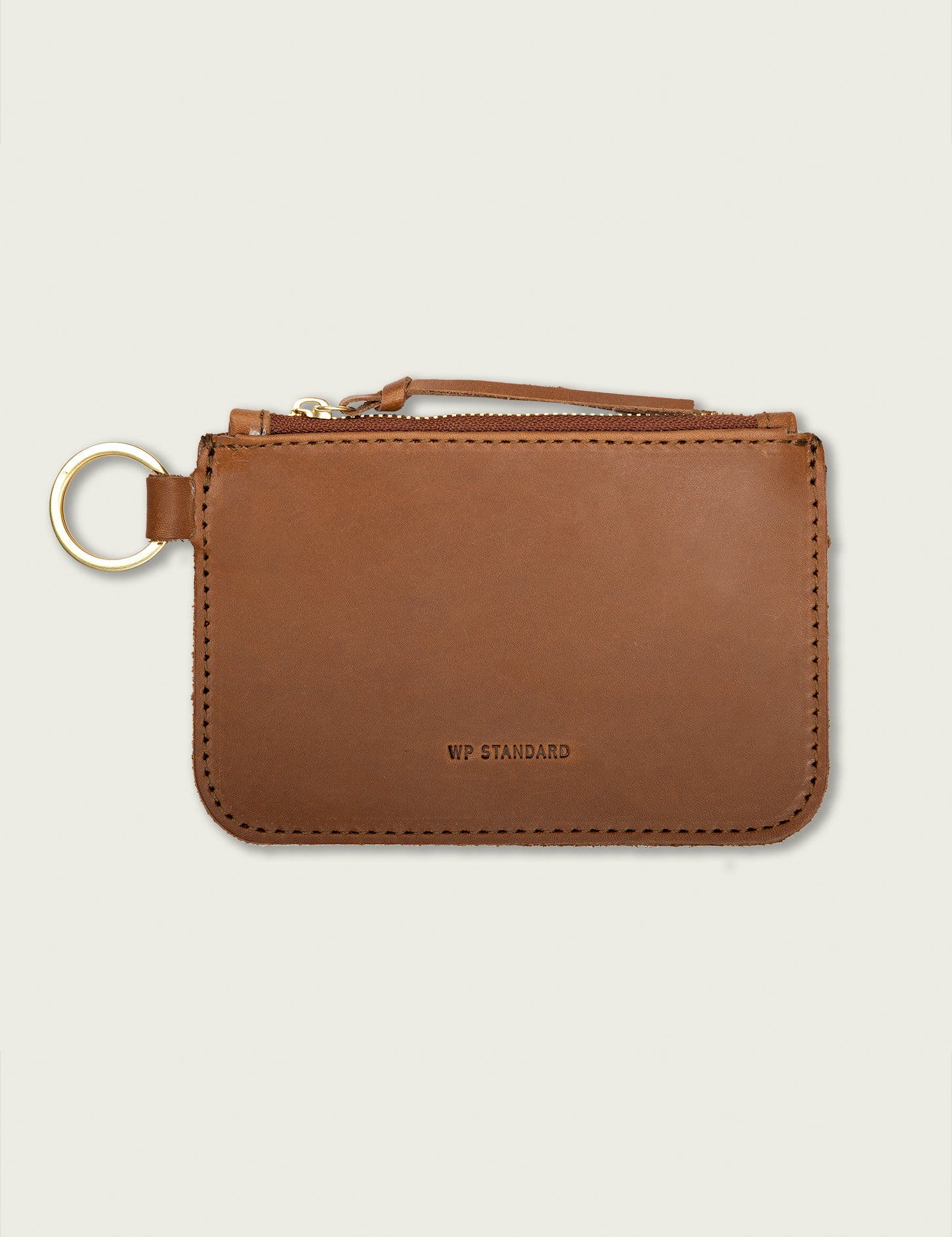 Leather Zip Key Pouch