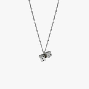 Sterling Silver Lucky Dice Necklace