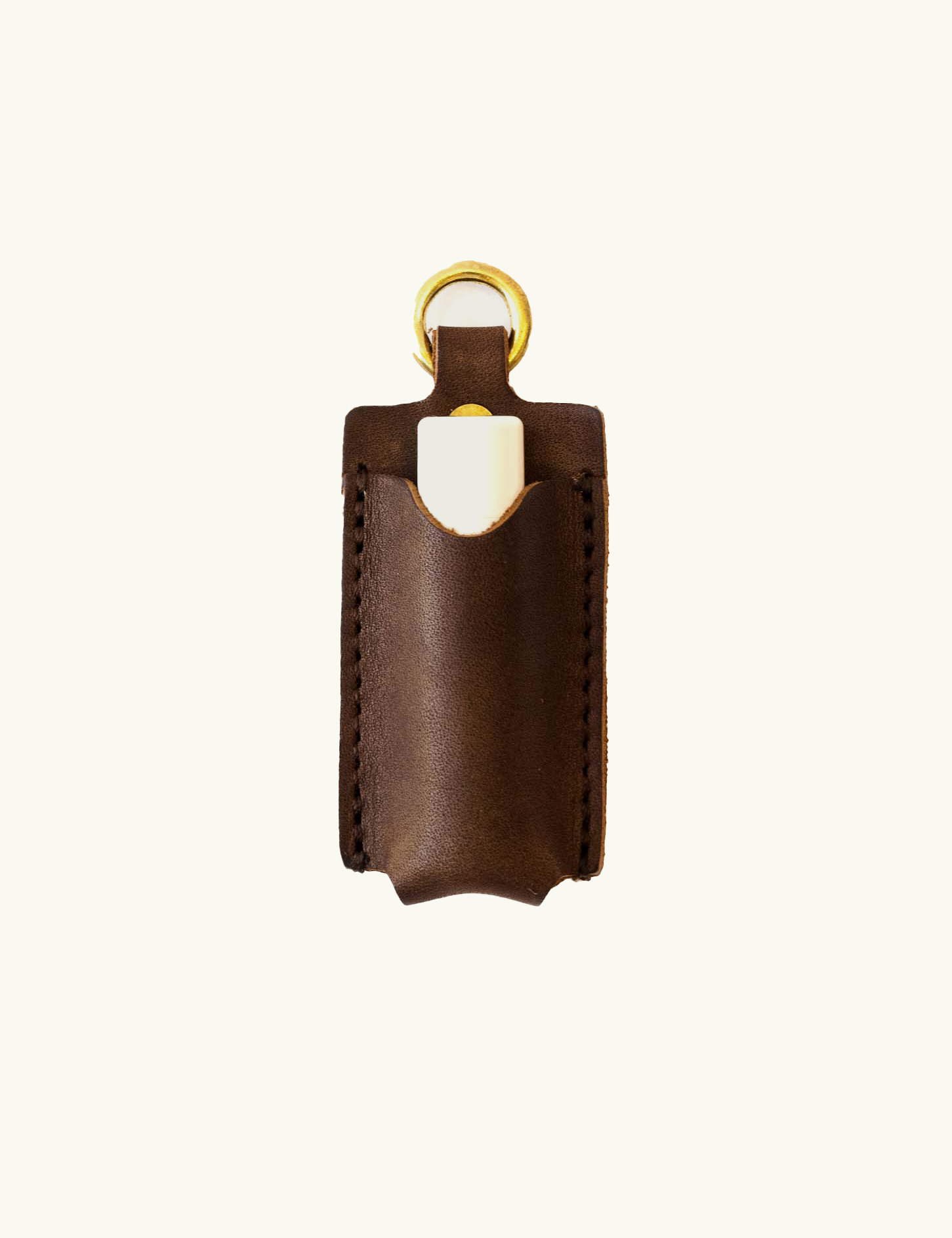 Leather Lip Balm Holder