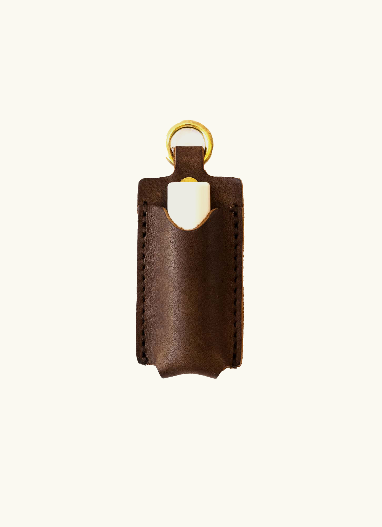 Leather Lip Balm Holder