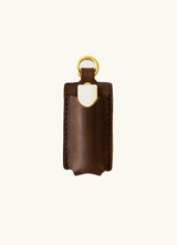 Leather Lip Balm Holder