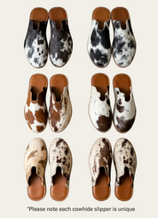 Mr. Grumpy Leather Slippers