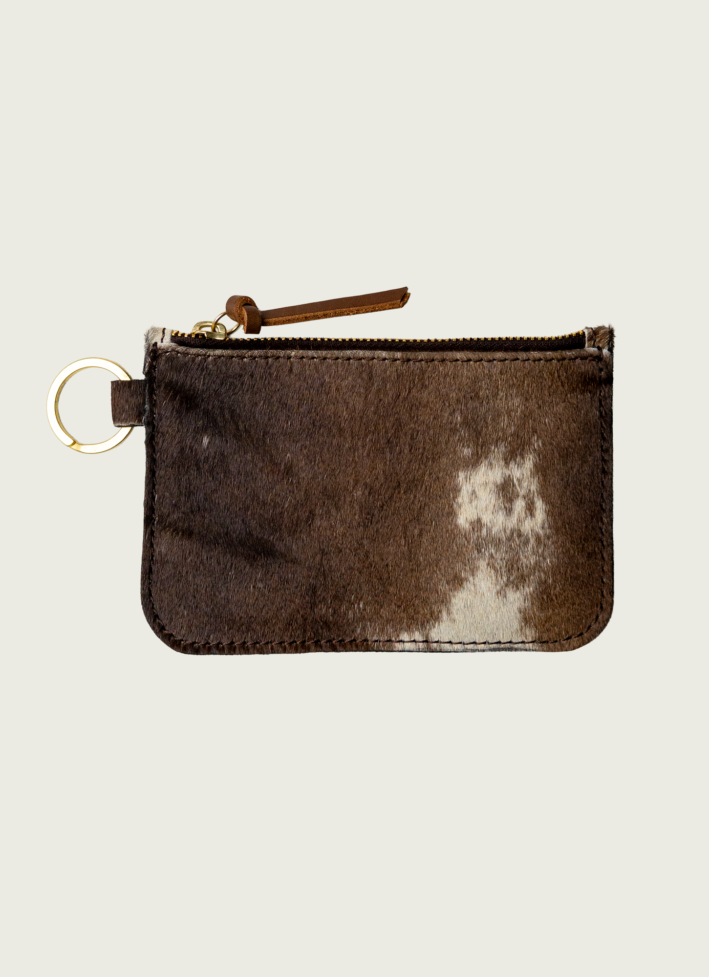 Leather Zip Key Pouch