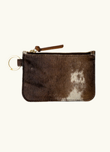 Leather Zip Key Pouch