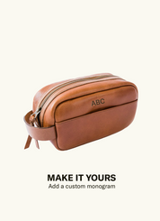 Leather Dopp Kit