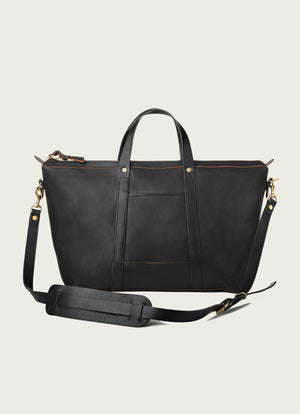 Leather Travel Tote