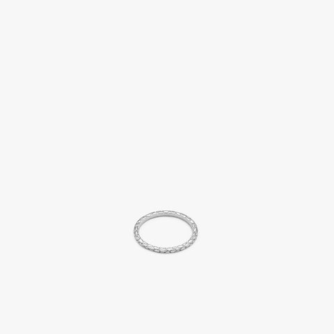 Sterling Silver Snake Skin Ring