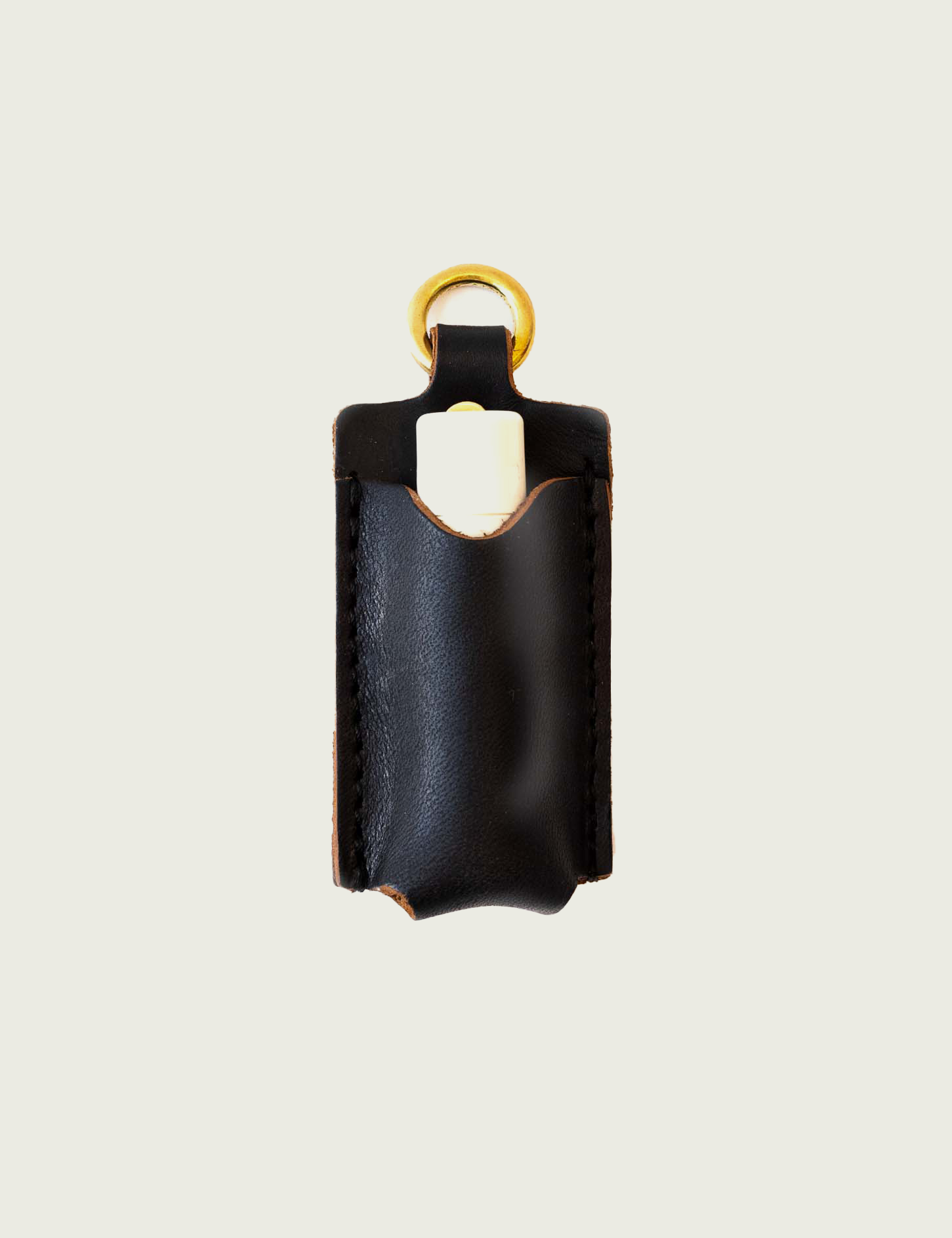 Leather Lip Balm Holder