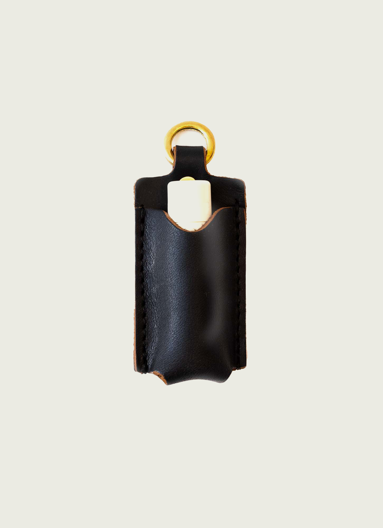 Leather Lip Balm Holder