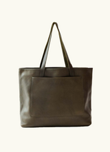 Oversized Zipper Tote
