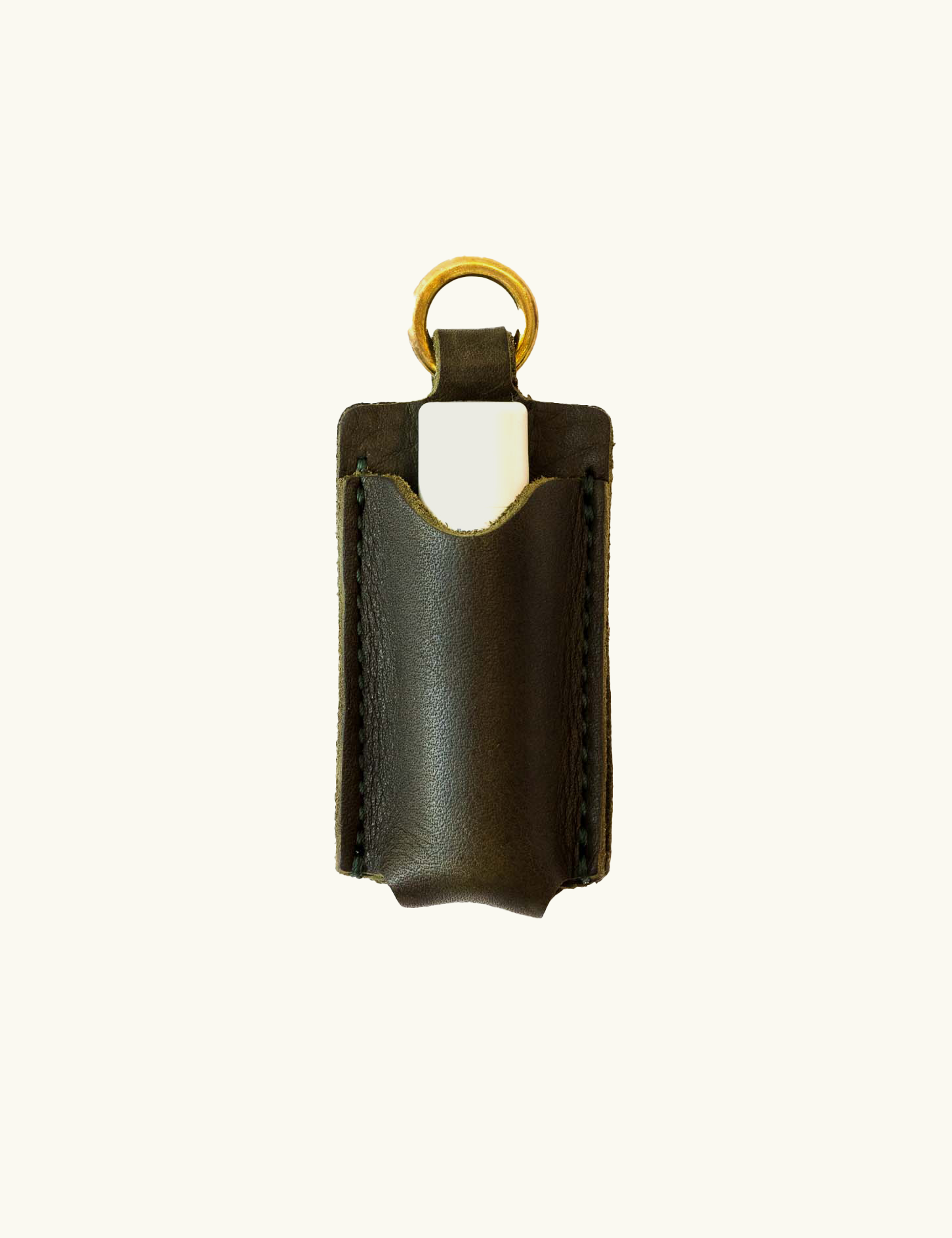 Leather Lip Balm Holder