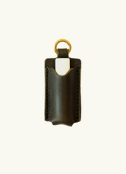 Leather Lip Balm Holder