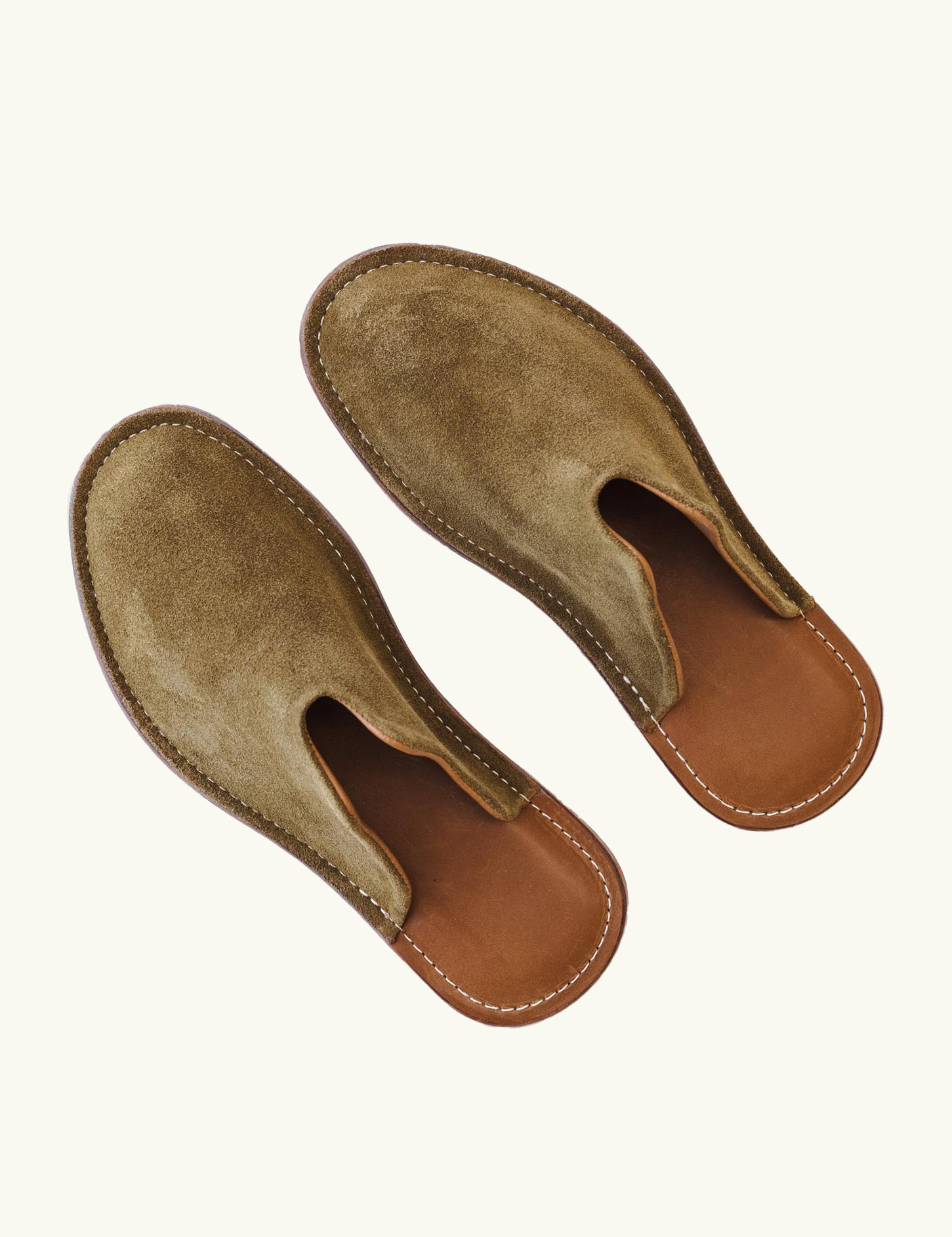 Mr. Grumpy Leather Slippers