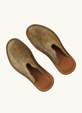 Mr. Grumpy Leather Slippers