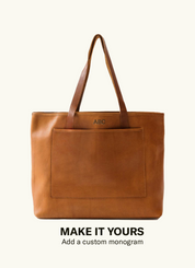 Oversized Zipper Tote