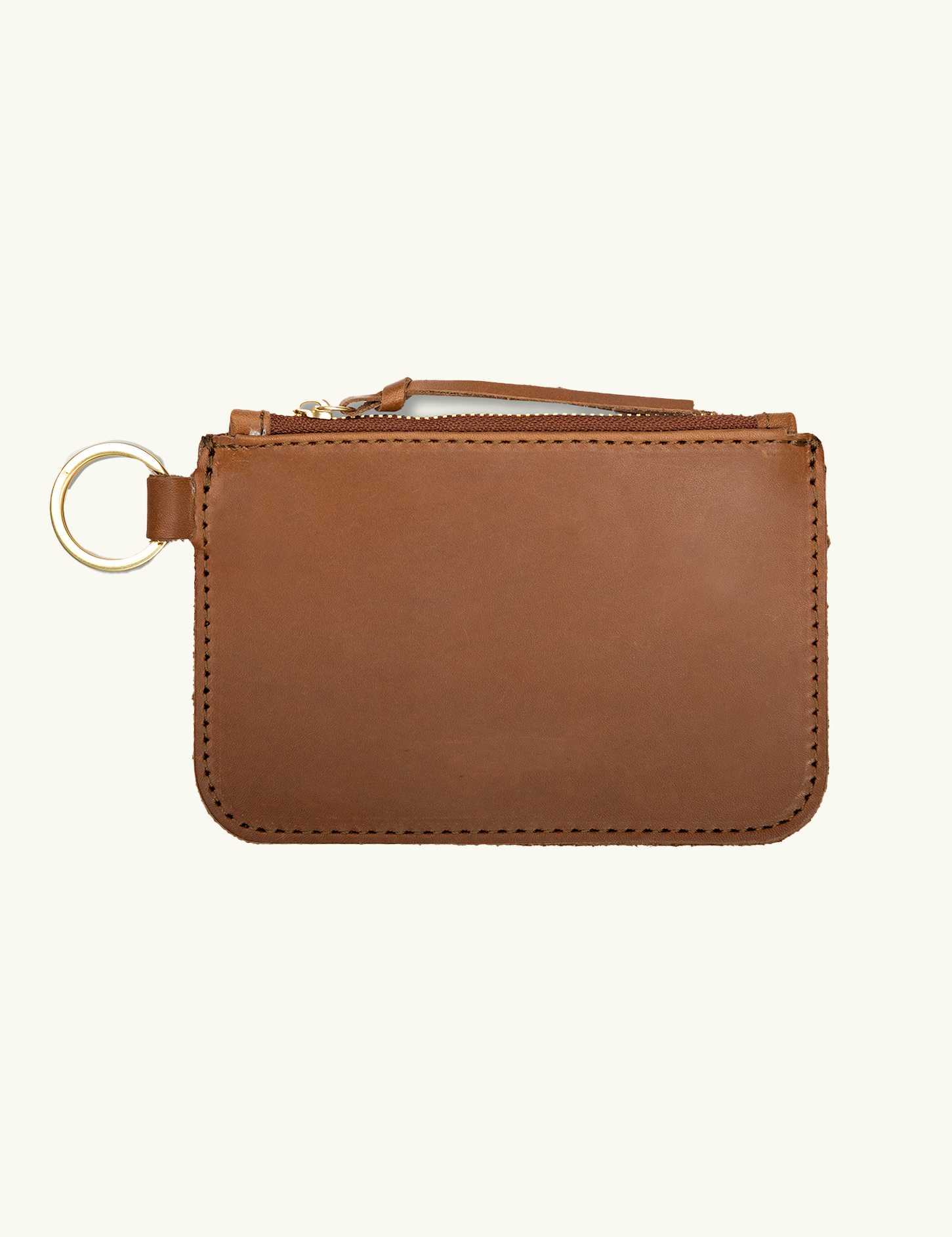 Leather Zip Key Pouch