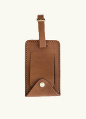 Leather Luggage Tag