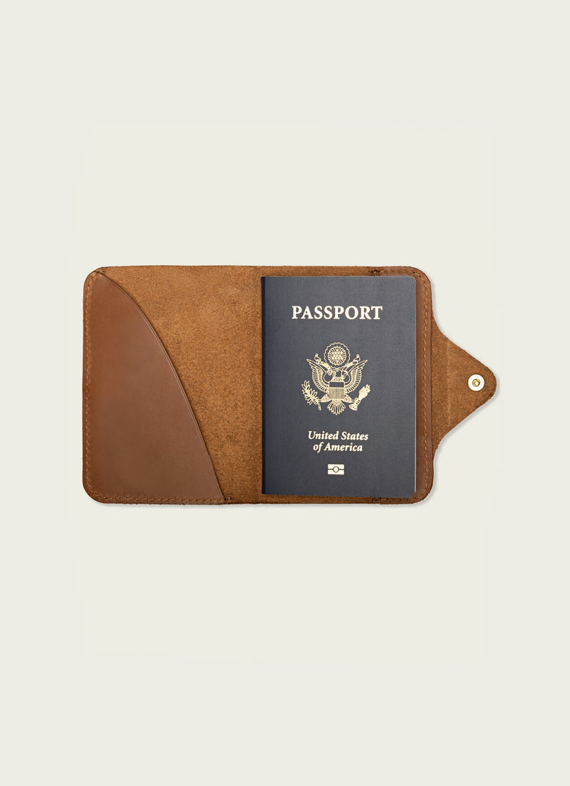 Leather Passport Wallet